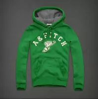 hommes giacca hoodie abercrombie & fitch 2013 classic t70 vert